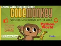 Best Python Learning Game for beginners CodeMonkey 2021 11min