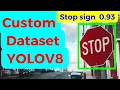 object detection custom dataset using Yolov8 and Python custom object detection in Google Colab