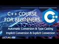 Type Conversion in C Lecture C Tutorial For Beginners