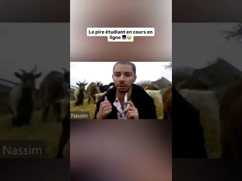 Le pire étudiant en cours en ligne 💻😭