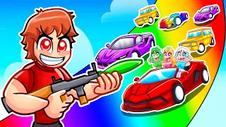 Survive The Super Car AVALANCHE In GTA 5...