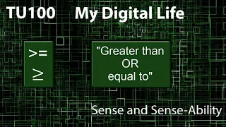 Boolean Expressions Part 1 Sense Basics 4 4