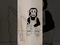 Old School Monkey Drawing