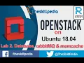 openstack tutorial Lab 2 Installing MariaDB rabbitMQ Memcached etcd for Openstack stein on centos