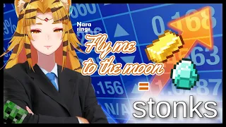 Download 【NIJISANJI ID | Nara Haramaung】Mamaung sings Fly Me to the Moon and Minecraft stonks MP3