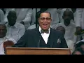 Louis Farrakhan speaking at Rev Clay Evans Celebration Of Life