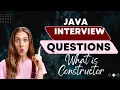 What is Constructor Java Interview Questions Mastering Engineering Interviews