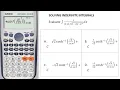CalcYou Solving Indefinite Integrals Example 4