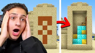جربت اكثر خدع سرية بعالم ماين كرافت MINECRAFT 