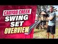 Backyard Discovery Canyon Creek Swing Set Overview Features link in description