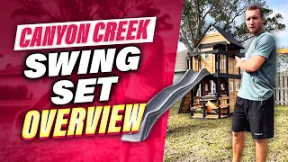 Backyard Discovery Canyon Creek Swing Set Overview Features link in description