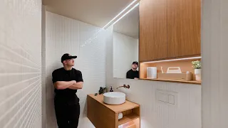 Premium Spiegelschrank + Spiegelheizung - Selbstgebaut für mein Micro Apartment (27m²) - Folge 3