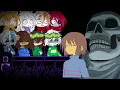 (🇧🇷🇺🇸🇲🇽) Undertale react to ¿Por qué saltaste?