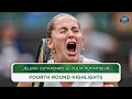 Ruthless from Grand Slam Champ Jelena Ostapenko vs Yulia Putintseva Highlights Wimbledon 2024