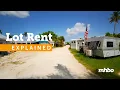 Mobile Home Park Lot Rent Explained