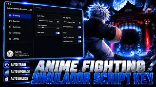 Anime Fighting Simulator Script AUTO TRAIN AUTO CLASS AUTO MOBS AUTO SUMMON MORE