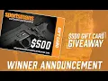 LIVE 500 Gift Card to Sportsman s Outdoor Superstore - Winner Announcement