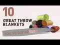 Fleece Throw Blankets New Popular 2017