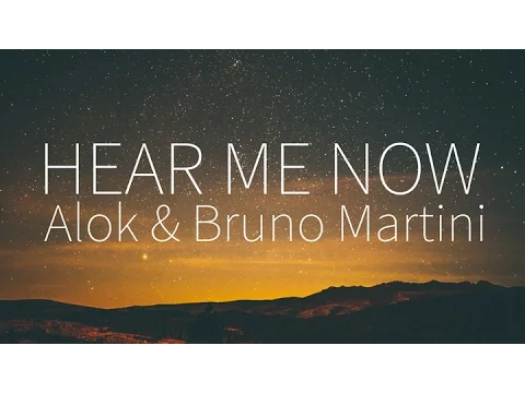 Download MP3 Alok, Bruno Martini feat. Zeeba | Hear Me Now [Lyrics]