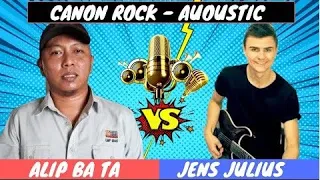 Download Alip Ba Ta - Canon Rock  - Vs Jens Julius Epic Guitar Battle | Who is Better  MP3