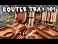 How to Make Router Trays Templates Tips More