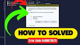 Fixed An Unexpected Error Is Keeping You From Deleting The Folder 0x80070570 1 Interrupted Action 