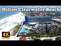 Hilton Clearwater Beach Resort Spa Tampa Florida USA in 4K