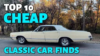 Must-See DEALS Exploring Affordable 10 Classic Cars on Craigslist - For Sale by Owners