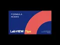 Formula Node LabVIEW Tips
