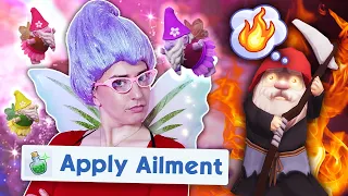 the sims 4 released fairies??? into MY swamp?