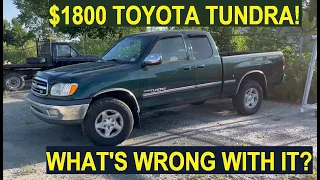 I Bought This Tundra For Under 2k Is it Junk