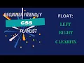 CSS Float Right Left and Clearfix Explained for Responsive Design Playlist