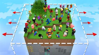 Can 100 Players Survive in an Expanding World
