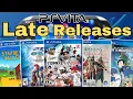 Shockingly Late PS Vita Games