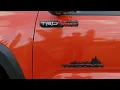 Tacoma TRD Off Road Emblem