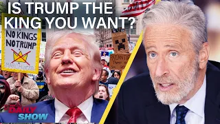 No Kings Rallies Can’t Stop CPAC's Trump Glazing & Iran War Hits One Month | The Daily Show
