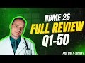 Step 1 Prep NBME 26 Section 4 Questions 1-50