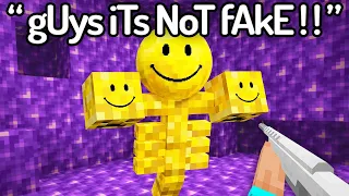 I Found The STUPIDEST Fake Minecraft Speedruns