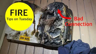Electrical Fire 101 – Tips on Tuesday – Yes there is a breaker that will detect an ARC Fault!