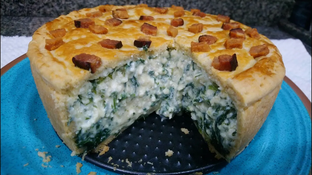 TORTA DE ESPINAFRE