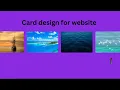 Responsive CSS Cards with Hover Overlay Animation html and css with website cards section part