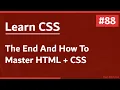 Download Lagu Learn CSS In Arabic 2021 - #88 - The End And How To Master HTML And CSS