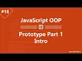 Learn JavaScript OOP in Arabic - Prototype Part 1 Intro