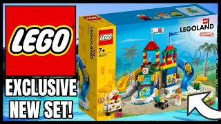 NEW Lego 40473 Legoland Waterpark Exclusive Set Revealed!