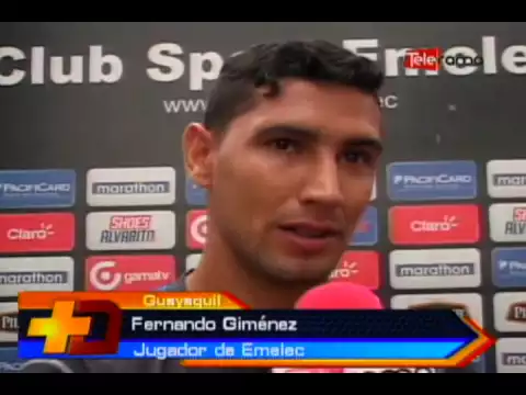 Gaibor se sumó a prácticas con primer plantel de Emelec