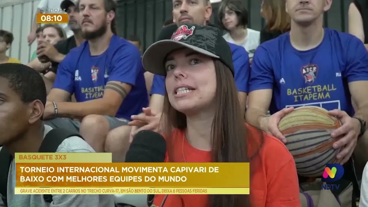 Torneio internacional de basquete movimentou a cidade de Capivari de Baixo no fim de semana