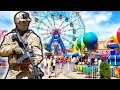 Airsoft at an Amusement Park