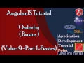 AngularJS Tutorial Basics 9- OrderBy Filter in table