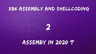 x86 Assembly and Shellcoding - 2 is it worth learning Assembly