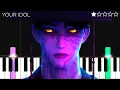 Lagu Your Idol - Kpop Demon Hunters - Saja Boys | EASY Piano Tutorial
